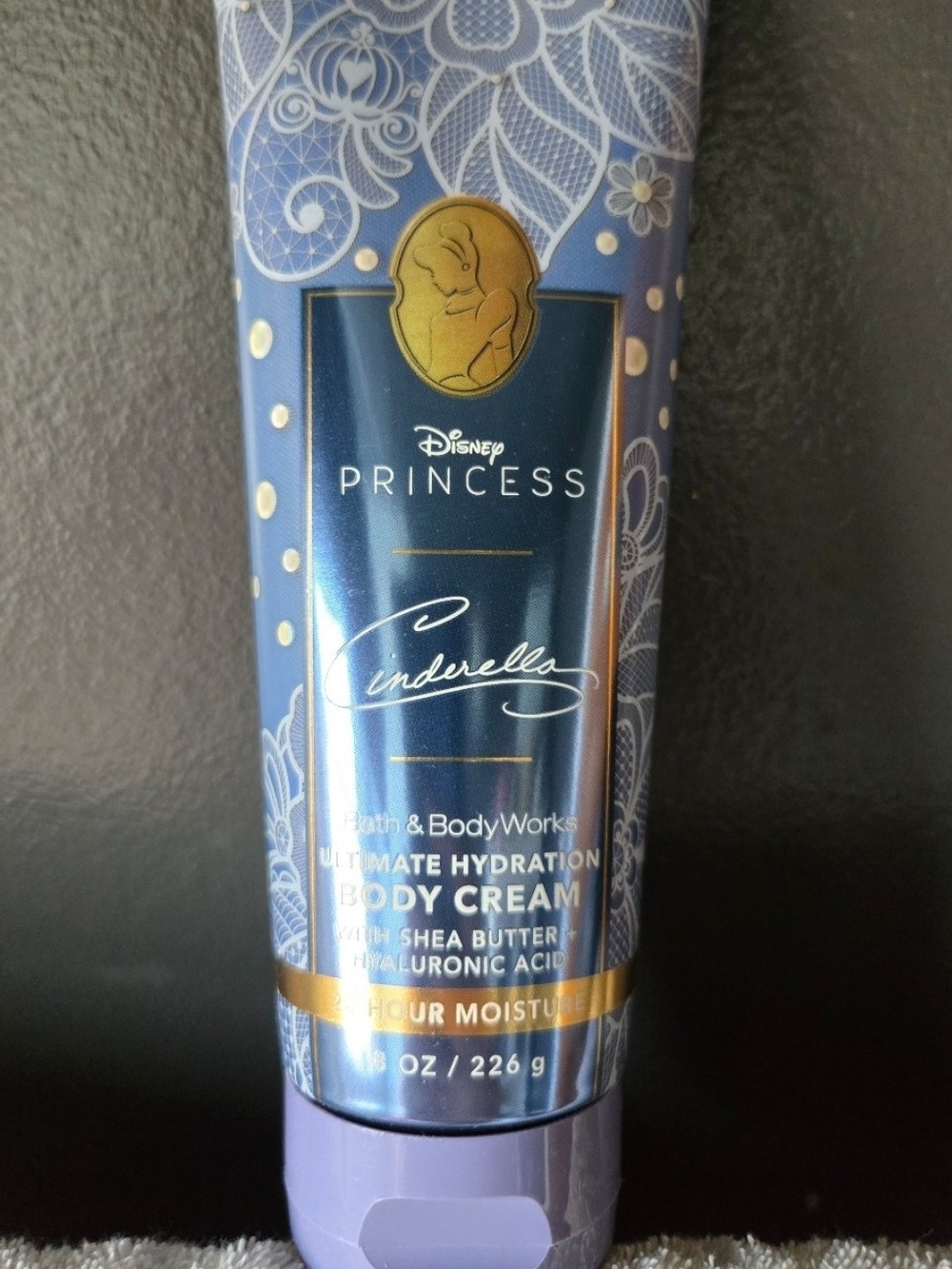 Bath & Body Works Cinderella Princess Body Cream — Blue & Gold